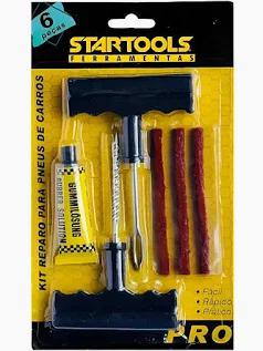 KIT REPARO PNEU MOTO CARRO