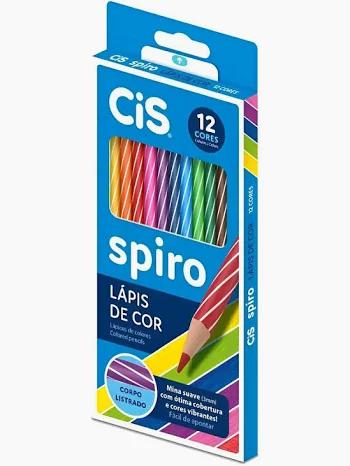 LAPIS COR CIS GD 12 CORES SPIRO