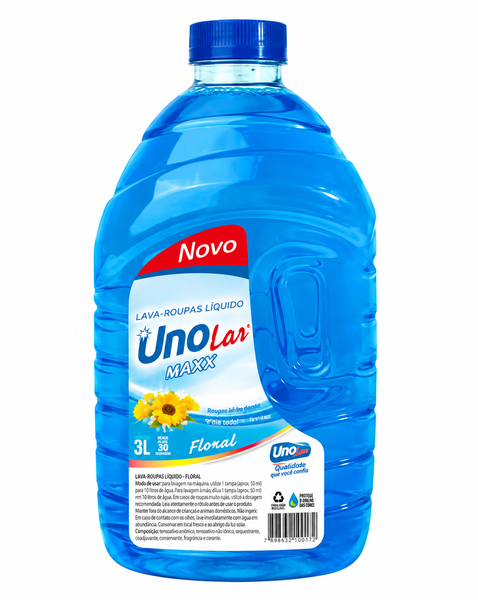 LAVA ROUPA LIQ UNOLAR MAXX 1L FLORAL