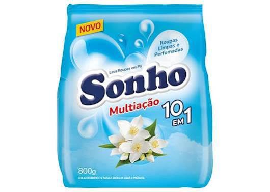 LAVA ROUPA PO SONHO 800G MULTIACAO