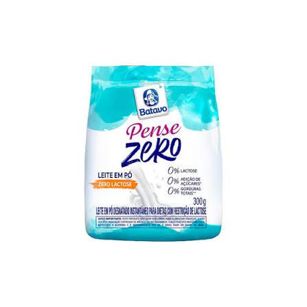 LEITE PO BATAVO PENSE ZERO 300G DESNATADO