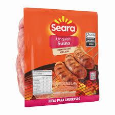 LINGUICA SEARA SUINA TERMO CHURRASCO 600G