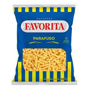 MACARRAO PARAFUSO 500G FAVORITA