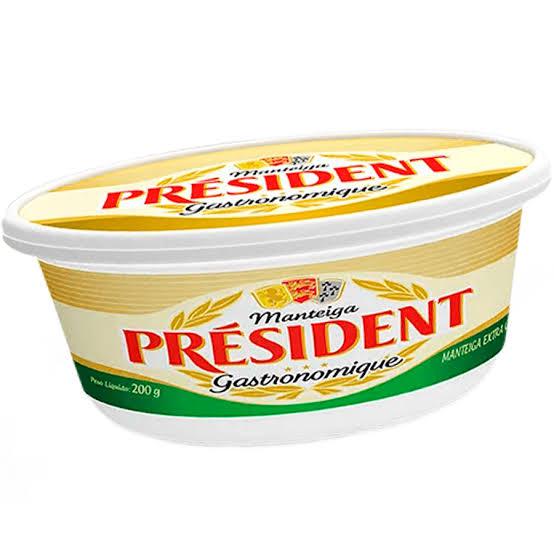 MANTEIGA PRESIDENT COM SAL 200G