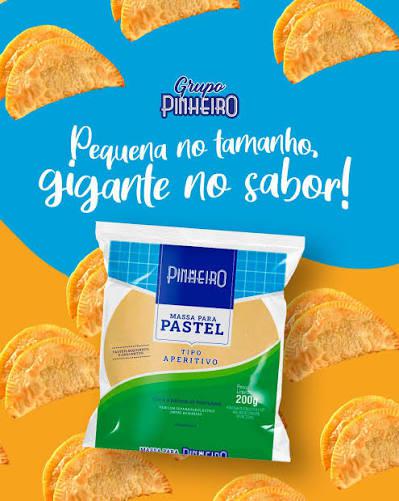 MASSA PASTEL PINHEIRO 500G APERITIVO
