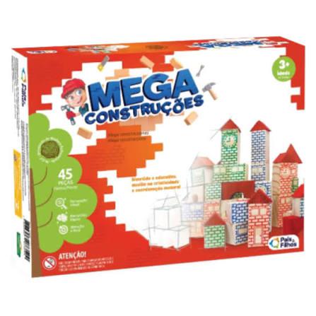 MEGA CONSTRUCOES 45PC MADEIRA
