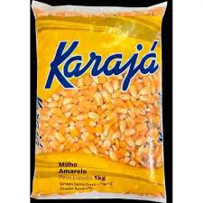 MILHO EM GRAO 1KG KARAJA