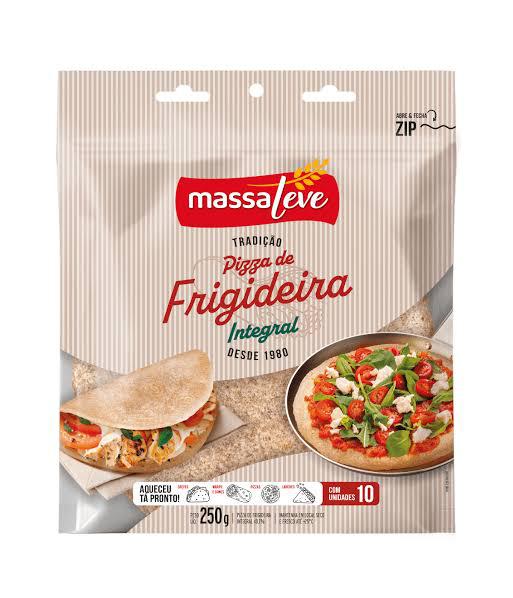 PIZZA FRIGIDEIRA MASSA LEVE 250G INTEGRAL
