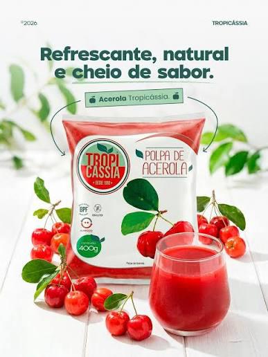 POLPA ACEROLA 400G TROPICASSIA