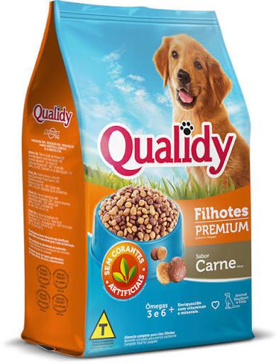 RACAO CAES QUALIDY 10,1KG FILHOTE CARNE