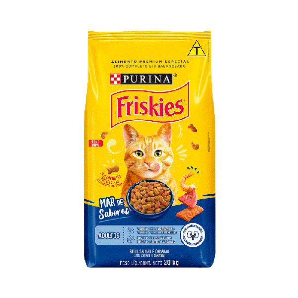 RACAO GATO FRISKIES KG MAR DE SABORES