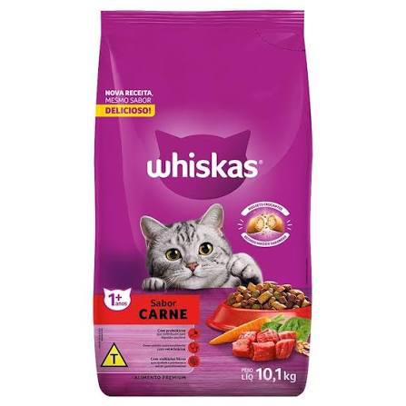 RACAO GATO WHISKAS KG CARNE DELICROCS