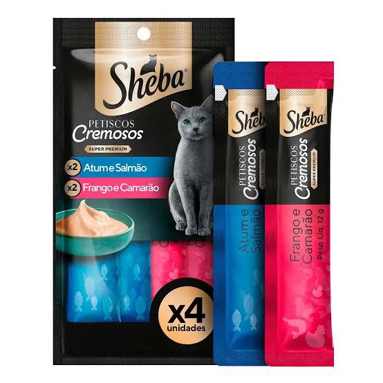 RACAO SHEBA 48G ATUM SALADA FRANGO CAMARAO