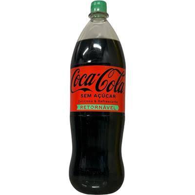 REFRI COLA RETORNAVEL PET 2LT COCA COLA ZERO