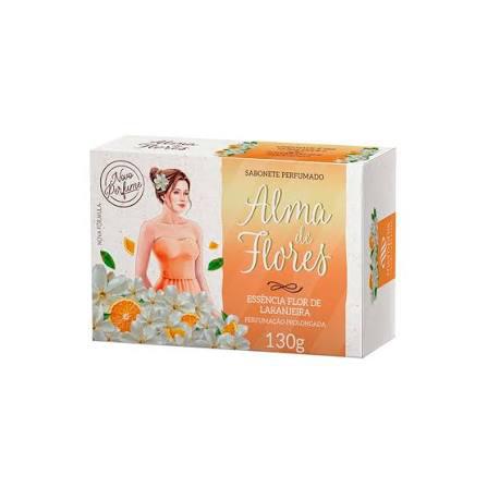 SABONETE LARANJE 130G ALMA DE FLORES