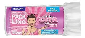 SACO LIXO DIVA PIA BANHEIRO 80UN