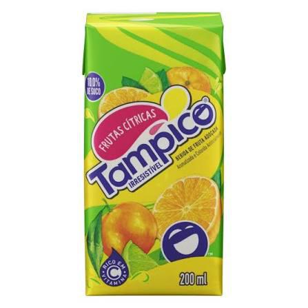 SUCO FRUTAS CITRICAS CX 200ML TAMPICO