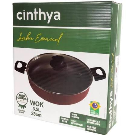 WOK CINTHYA N28 C ALCA CERAMICA PRETO
