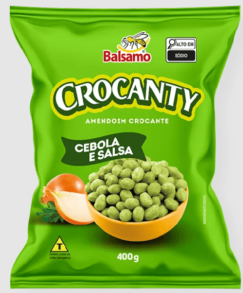 AMENDOIM  CEB E SALSA 400G ROCKITOS