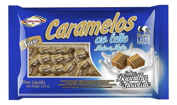 BALA CARAM MEIO BAUN CHOCO S. RITA 700G