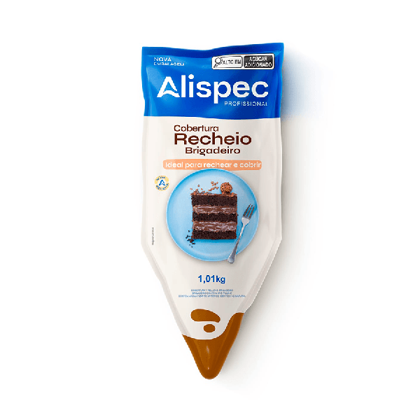 RECHEIO CONFEITARIA BRIGADEIRO ALISPEC  1,01 KG