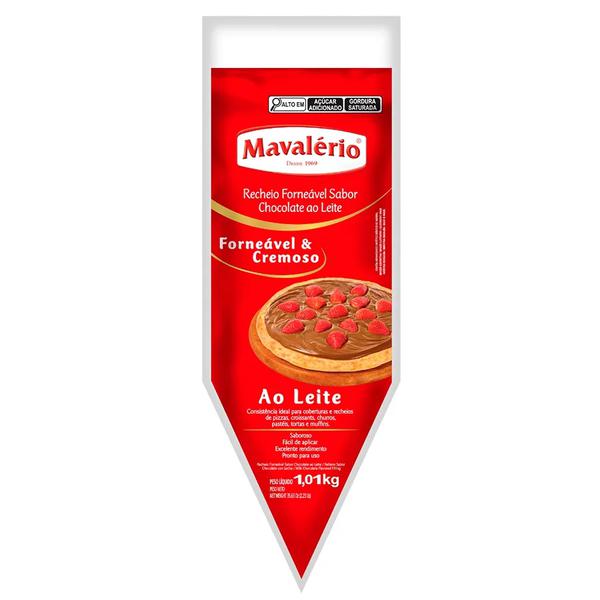 RECHEIO FORNEAVEL AO LEITE MAVALERIO 1kg
