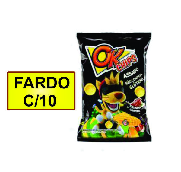SALGADINHO OK GALINHA CAIP 45GX10
