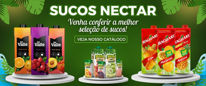 Banner sucos nectar (bebidas prontas)