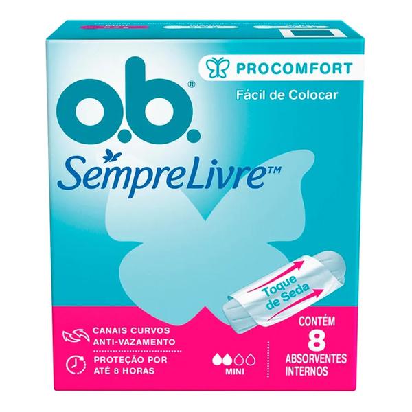ABSORVENTE INTERNO O.B. MINI