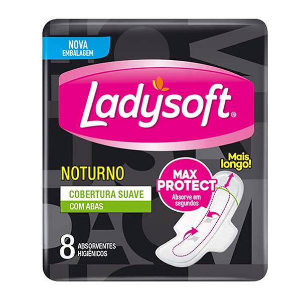 ABSORVENTE LADY SOFT NOTURNO C/ABAS