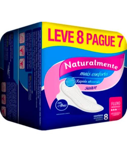 ABSORVENTE NATURALMENTE SUAVE C/ABAS