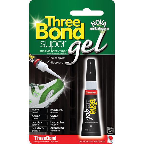 ADESIVO INSTÂNEO THREE BOND SUPER GEL