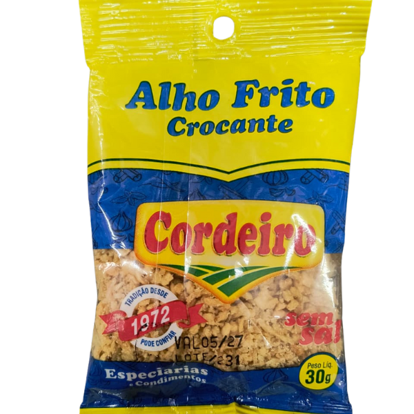 ALHO FRITO CORDEIRO
