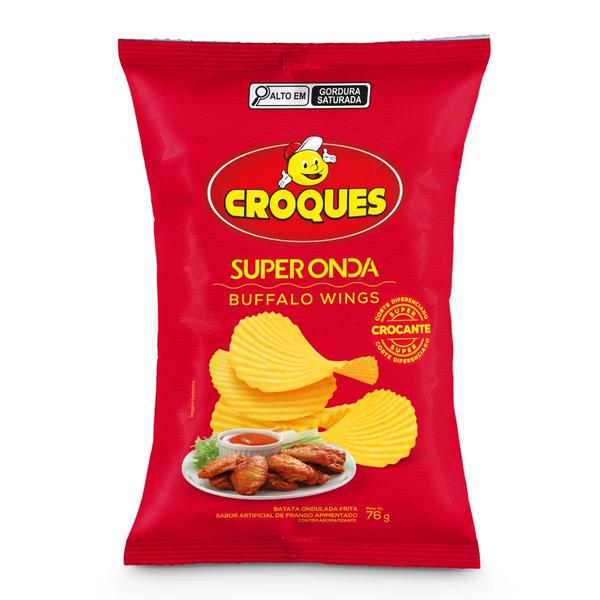 BATATA CHIPS CROQUES CLUB BUFFALO WINGS