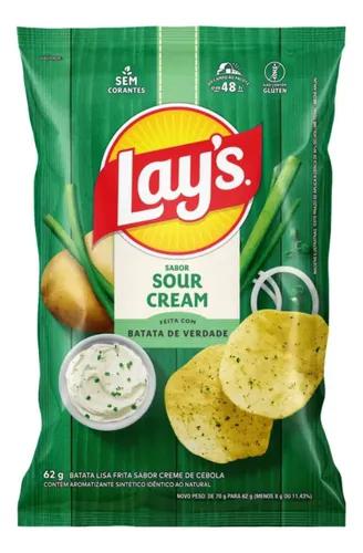 BATATA FRITA LAYS SOUR CREAM