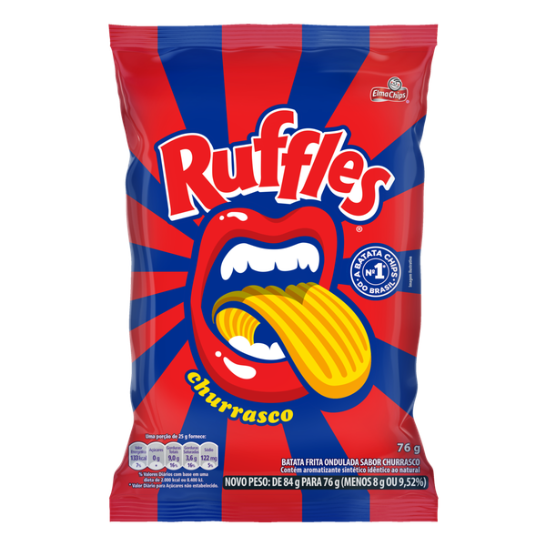 BATATA RUFFLES CHURRASCO