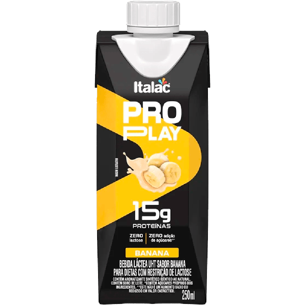 BEBIDA LACTEA ITALAC PRO PLAY BANANA