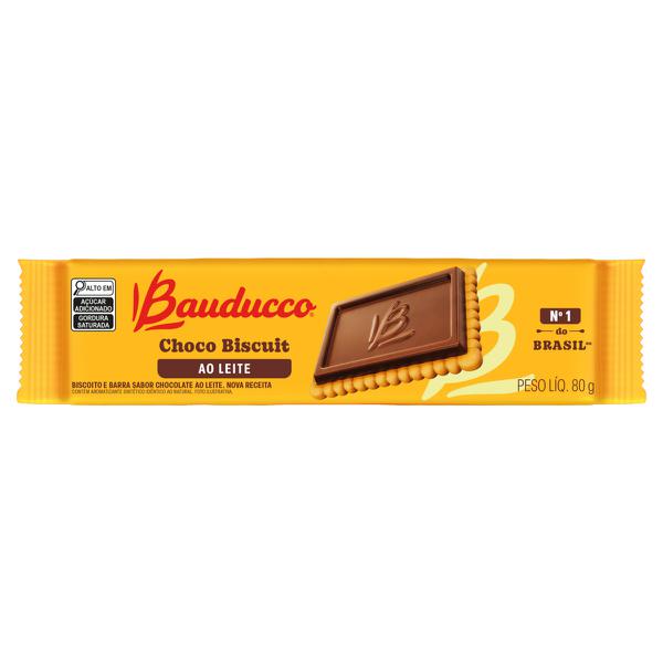 BISCOITO BAUDUCCO BISCUIT CHOCOLATE AO LEITE