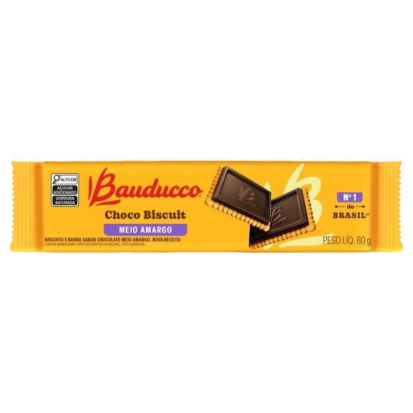 BISCOITO BAUDUCCO BISCUIT MEIO AMARGO