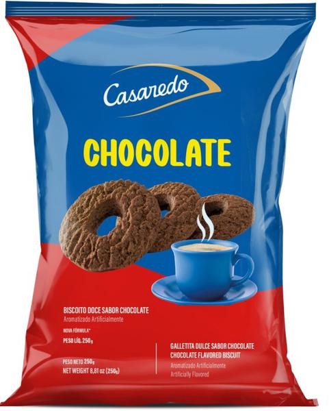 BISCOITO ROSQUINHA CASAREDO CHOCOLATE