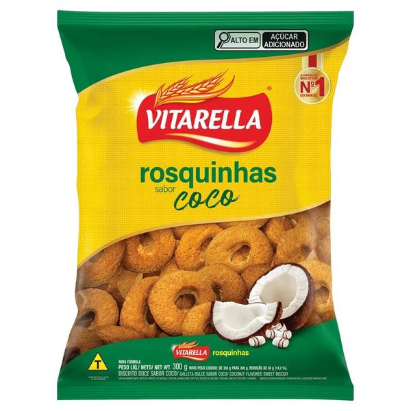 BISCOITO ROSQUINHA VITARELLA COCO