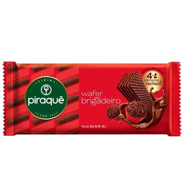 BISCOITO WAFER PIRAQUE BRIGADEIRO