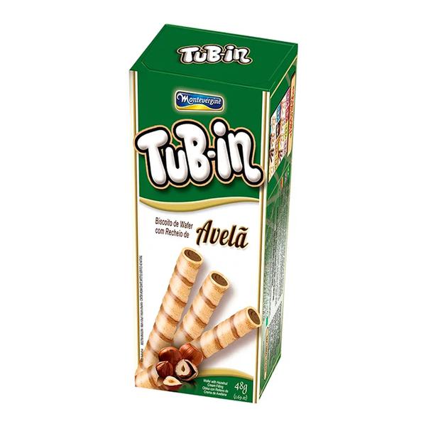 BISCOITO WAFER RECHADO TUBIN AVELA