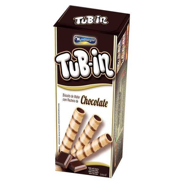 BISCOITO WAFER TUB-IN CHOCOLATE