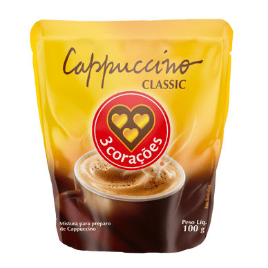 CAPPUCCINO 3 CORACOES CLASSIC REFIL