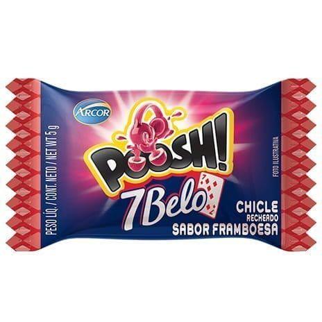 CHICLETE C/RECHADO POOSH 7 BELO