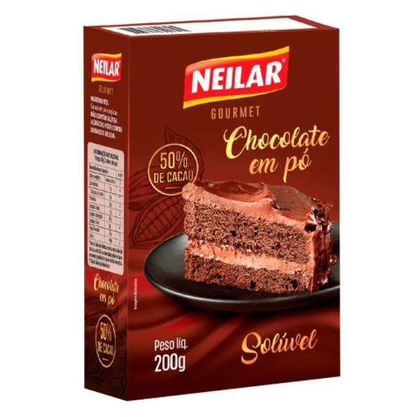 CHOCOLATE EM PO NEILAR GOURMET CACAU