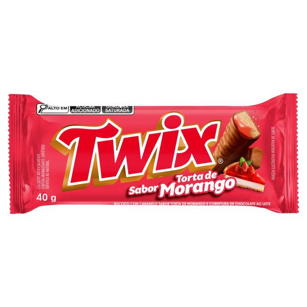 CHOCOLATE TWIX TORTA DE MORANGO
