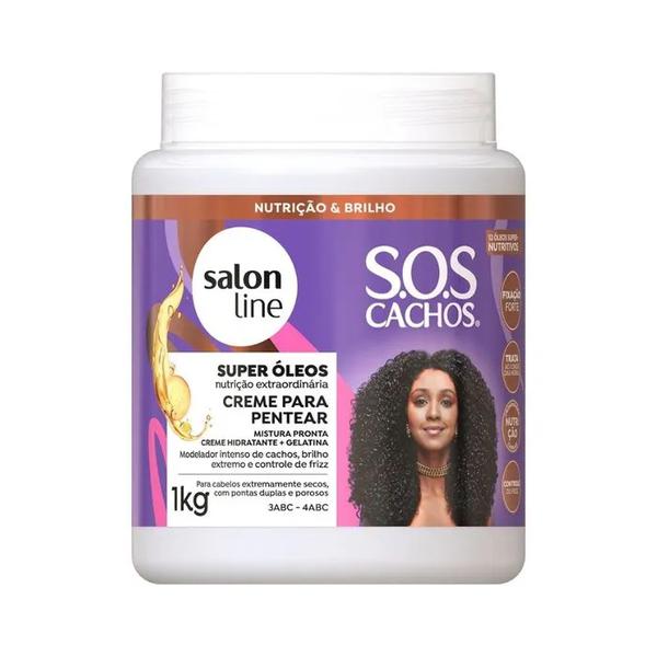 CREME P/PENTEAR SALON LINE CACHOS SUPER OLEOSOS
