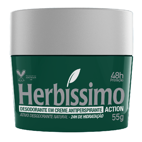 DESODORANTE EM CREME HERBISSIMO ACTION